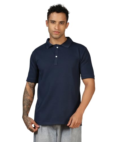 Image of Leriya Fashion T Shirt for Men || Men T-Shirt || Men Polo T-Shirt || Men Plain T-Shirt || V-Neck Collar Tshirt