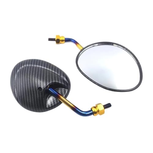 Espejo retrovisor moto ajustable de 8mm para solucionar la falta de visibilidad en scooter