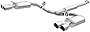 MagnaFlow Cat-Back Performance Exhaust System Street Series Kit 19457