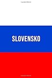 slovensko velka britania  Slovensko: Slovensko Gift Lined Notebook / Journal / Diary Gift, 110 Blank Pages, 6x9 inches, Matte Finish Cover