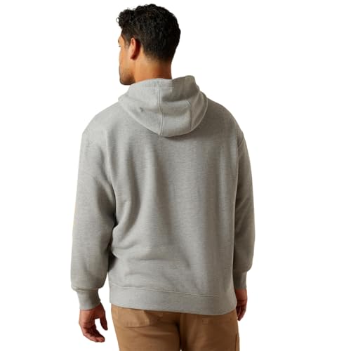ARIAT Men's Rebar Lightweight Logo Hoodie2