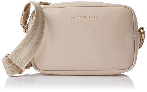 Tommy Hilfiger Th Logotape Camera B Handbags For Women Classic Beige One Size