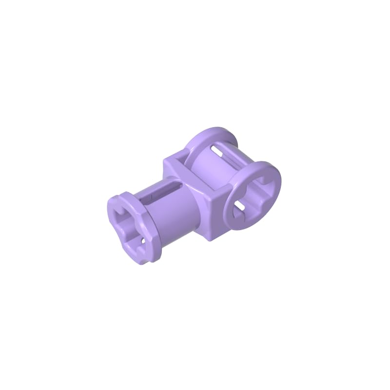 Gobricks Shaft Bolt Connection Technic Axle Connector with Axle Hole 32039 42135 4107081 GDS-931 50Pieces Compatible with Lego Classic Bulk Toy MOC Color:Lavender โ image 1