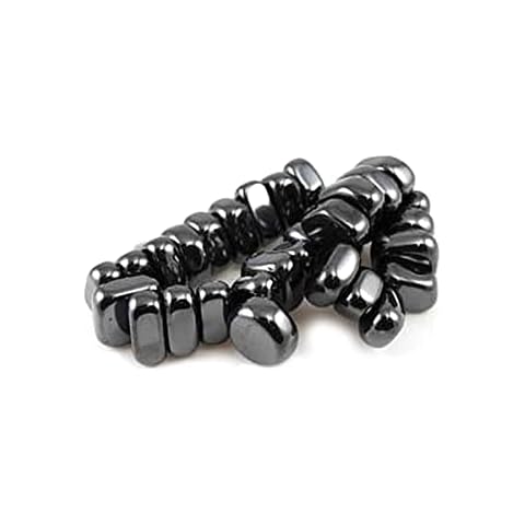 Pachamama Essentials 1 lb Magnetic Hematite Tumbled Stones - Healing Stone - 26-28 Pieces Cover