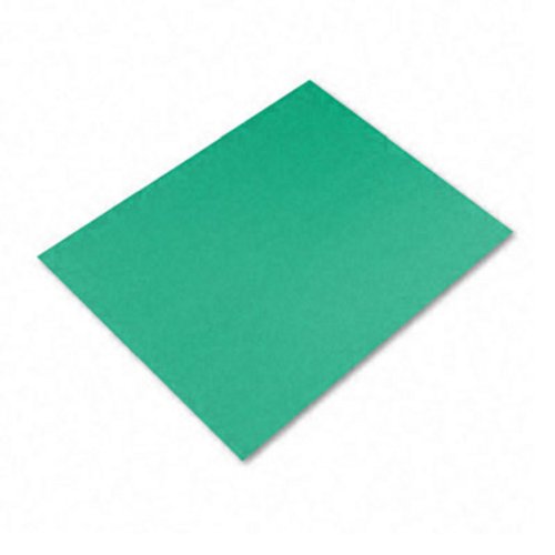 Colored 4-Ply Poster Board, 22 x 28, Kelly Green, 25 Boards/Carton (RIV04060)