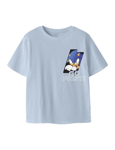 T-shirt Nkmfitus Sonic SS Nreg Top Box Sky vêtement garçon manches courtes