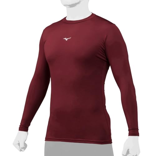 Amazon.co.jp: MIZUNO バイオギア・アンダーシャツ ローネック・長袖