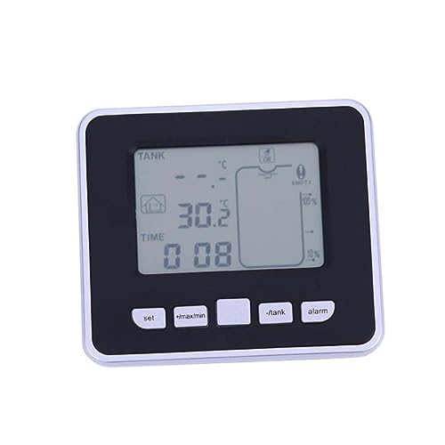 Veemoon Liquid Level Sensor 0.5-15m Range with Temperature Display for Water Tanks Monitor