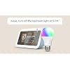 Echo Show 5 with Amazon Basics Smart Color Bulb
