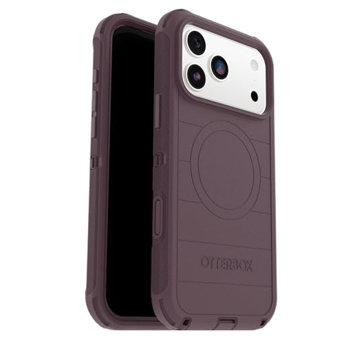 Image of OtterBox iPhone 17 Pro Max Defender Pro Series Case - Purple Mystery - Tough, Rugged & Durable iPhone Case, Snaps on MagSafe