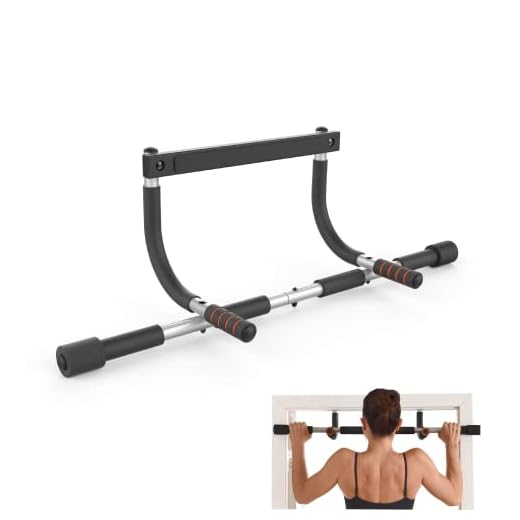CEAYUN Pull up Bar for Doorway, Portable Pullup Chin up Bar Home, No Screws Multifunctional Dip bar Fitness, Door Exercise Equipment Body Gym System Trainer