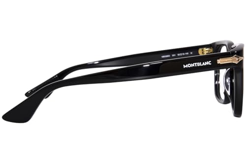 Sunglasses Montblanc MB 0266 O- 001 Black/Transparent3