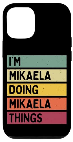 I'm Mikaela Doing Mikaela Things �ʔ��� ���� �X�}�z�P�[�X iPhone 12/12 Pro �p