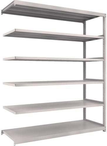 TRUSCO ( トラスコ中山 ) スチールラック M2型軽中量棚 860×880×H2100 4段 連結 ネオグレー ( M2-7394B ) 【公式通販】