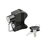 キジマ(Kijima) バイクパーツ ヘルメットロック ホルダー スチール製 盗難防止 レバーホルダータイプ ハーレーダビッドソン対応 汎用 HD-05149