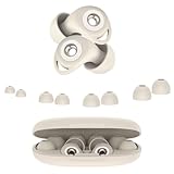 Ear Plugs for Sleep Noise Cancelling -45dB, Reusable Soft Silicone Earplugs for Concert, Ear Plugs for Noise Reduction with Case & 8 Eartips, for Sleep, Concert, Working, Studying, Traveling