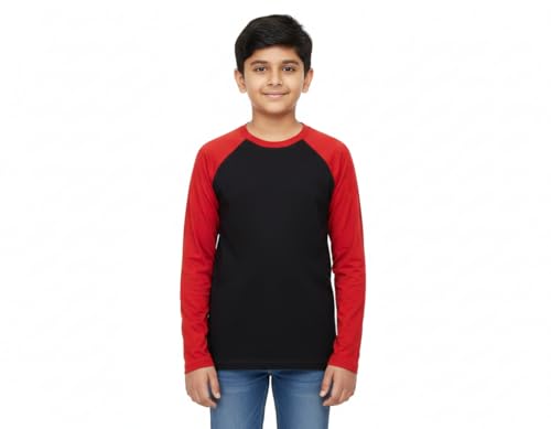 Image of Clotth Theory Boys Printed Bio Washed Cotton Full Sleeve T-Shirt for Boys