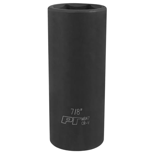 Image of Performance Tool M847 1 /2 Drive Impact Socket, 7 /8 - Heavy Duty Socket for High Torque Applications and Tough Jobs