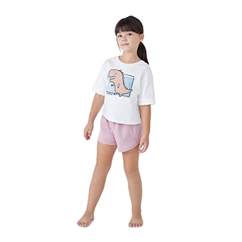 Pijama Infantil Menina Curto Estampado