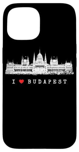 �u�_�y�X�g�̍���c���� �n���K���[�̃X�J�C���C�� I Love Budapest �X�}�z�P�[�X iPhone 15 �p