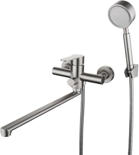 SLLS ���������Z�b�g 304 �X�e�����X�� �n���h���V�����[ �₯�ǖh�~ �ߐ� 180° ��]������ �h�J�r�z�[�X �ᐅ���Ή� (B)