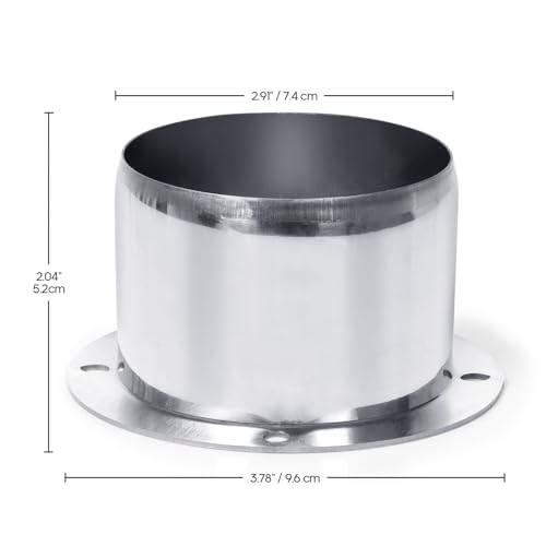 Connecteur de cheminée WILLOWYBE pour sécuriser le poêle extérieur - 4