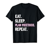 Lustiger Meeting-Planer, Hochzeitskoordinator, Planung, Party T-Shirt