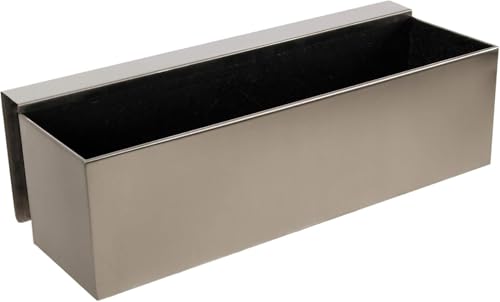 VIVANNO Blumenkasten Balkonkasten Pflanzkasten V2A Edelstahl Binox -...
