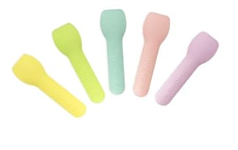Vegware Compostable Paper Ice-Cream Spoon Tutti Frutti 90mm Pack 1000