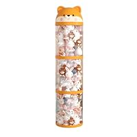 Stuffed Animal Storage Tube, Large Capacity Soft Toy Storage Tube Transparent Plush Toy Display Bucket Stuffed Animal Storages Boxes Dolls Organizers For Home, Living Room, Bedroom