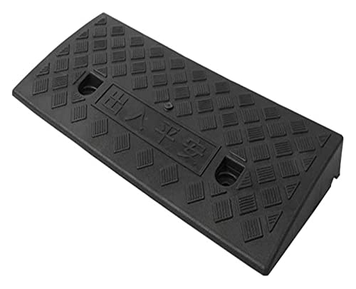 Rampas plásticas para bicicleta, rampas portátiles para silla de ruedas y umbral, altura 3CM/5CM/16CM, escaleras y carretera (Color: Dolphin Waves, Tamaño: 49 * 22 * 5CM) miniatura 1