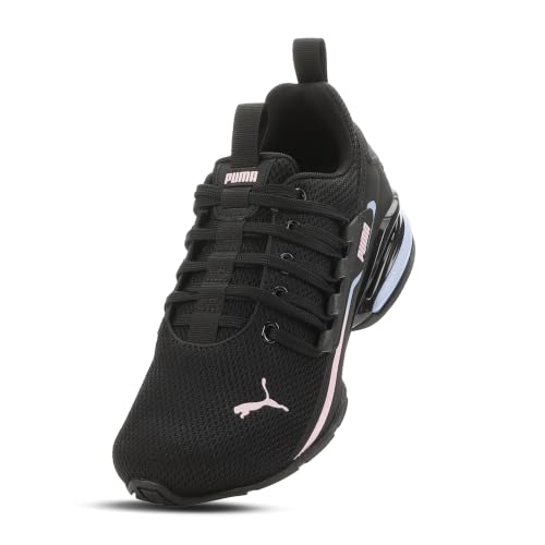 PUMA Unisex-Child Axelion 2 Shoes, Black-Pink Shimmer-Intense Lavender AH26, 1.5, Little Kid by PUMA - Used condition - Image 6