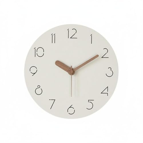 Horloge murale design sans tic-tac pour maison et bureau moderne - 2