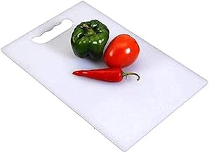 Bimex Plastic Chopping Board Food Cutting Board with Hang Hole in 34 X 22cm Small Size (Pack of 1) Multicolor