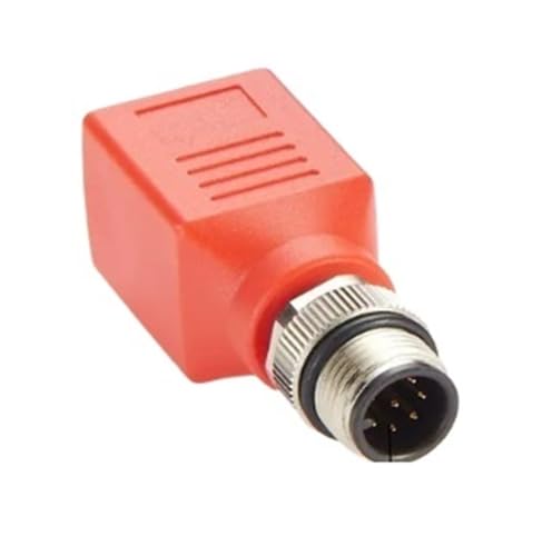 Adaptador Ethernet M12 a RJ45 de 8 pines soluciona conexiones rígidas mediante conector giratorio