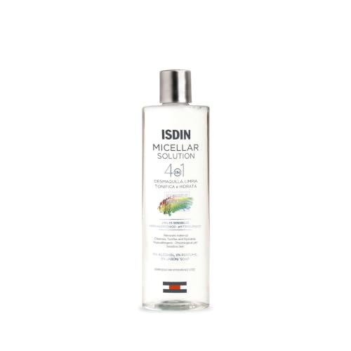 ISDIN Micellar Solution, Agua Micelar 4 en 1,...