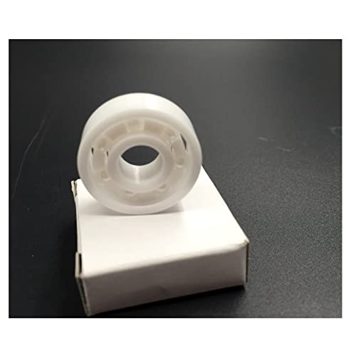SUOFEILAIMU 608RS 7mm/8mm Full Ceramic Bearing ZrO2/Si3n4 Bearing Skateboard 7mm Quad Skates Bearing Inline Skates Bearings ABEC11 (Color : 1pc Zro2 608 Open)