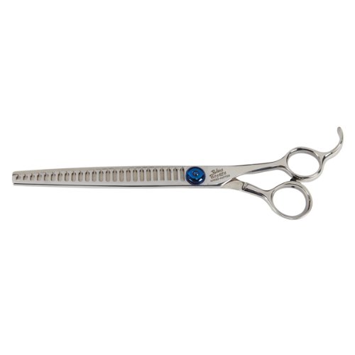 Image of Geib Cobalt Steel Small Pet Blue Breeze 26-Tooth Supercutter Shears, 8-1 /2-Inch