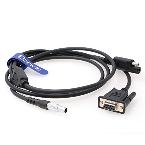Eonvic Total Station SAE Cable for Lei-ca Total Station to PC 5 pin DB9 SAE Data Cable 734698A