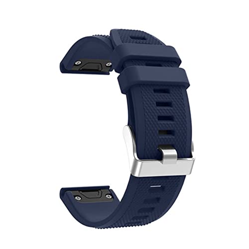 Bracelet silicone 26mm pour Garmin Fenix 3 résistant à la transpiration