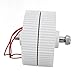 3 Phase AC Permanent Magnet Synchronous Alternator Generator High Efficiency Dual Axes 24V Output for Vertical Horizontal Wind Turbines Aluminum Alloy Carbon Steel 15x15x15cm (400w)