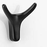 Das Paket beinhaltet: 2 Kleiderhaken-Sets, braun, Größe 63 x 66 mm / 2,48 x 2,6 Zoll, fest verschraubt, Retro-Stierkopf-Design, einfach und stilvoll, kann als Heimdekoration verwendet werden und bringt der Familie ein einfaches und elegantes Lebenserlebnis das Haus betreten Mit Freunden.