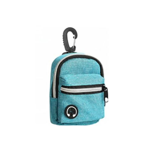 Image of Dog Treat Pouch leash attachment Dog Treat and Poop Bag Holder Dog Treat Pouch for Leash Poop Bag Holder with Clip Pet Waste Bag Dispenser Walking Accessories Cute Puppy Backpack Supplies
