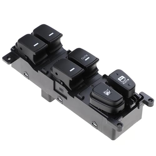 Interrupteur lève-vitre robuste et réactif pour Hyundai Sonata 2008-2010 avant gauche 935703K600