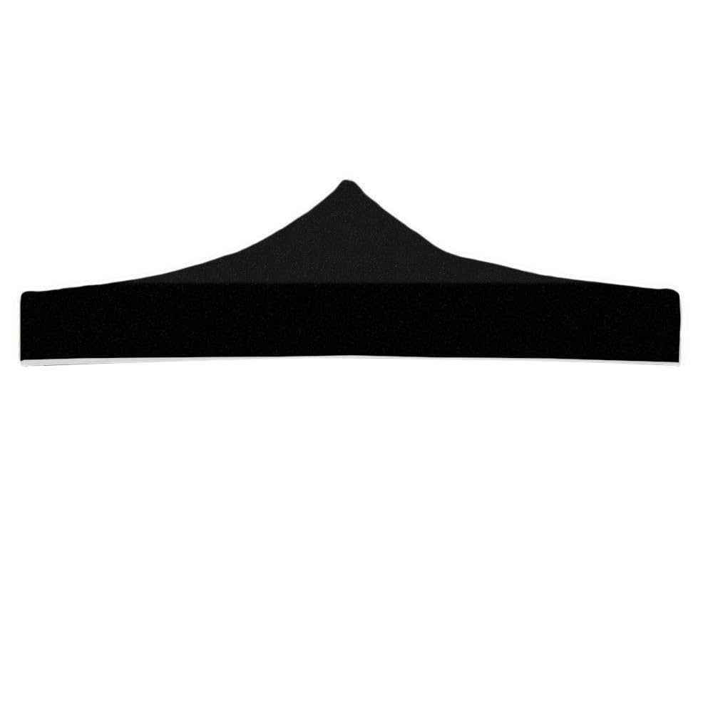 Telo tetto Nero 3X3 impermeabile per ricambio gazebo richiudibile EG49483