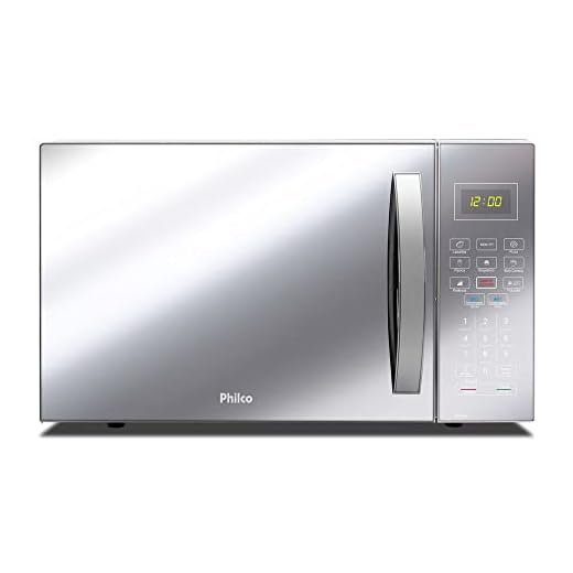Microondas Philco 28L Espelhado Branco PMO28EB 220V
