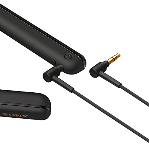 Sony WI-1000XM2 Industry Leading Noise Canceling Wireless Behind-Neck in Ear Headset/Headphones with mic for phone call with Alexa Voice Control, Black by Sony - Used condition - Image 8