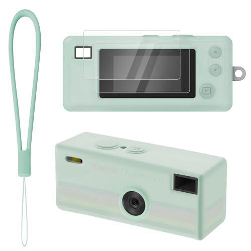 Funda para cámara Kodak CHARMERA con protector de pantalla y correa miniatura 1