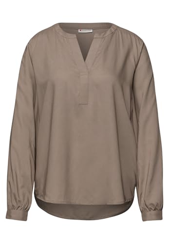 Street One Split Neck Tunika Light Terra Mocha 38