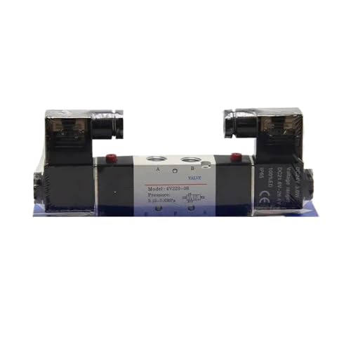 Vanne d'inversion 4V320-10 pneumatique double bobine AC 220V - 2